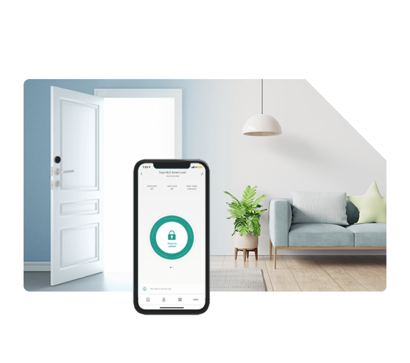 Bluetooth Smart Door Lock Solutions-Tuya Smart